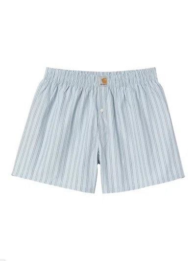 Carhartt Cotton Boxer Shorts In Blue
