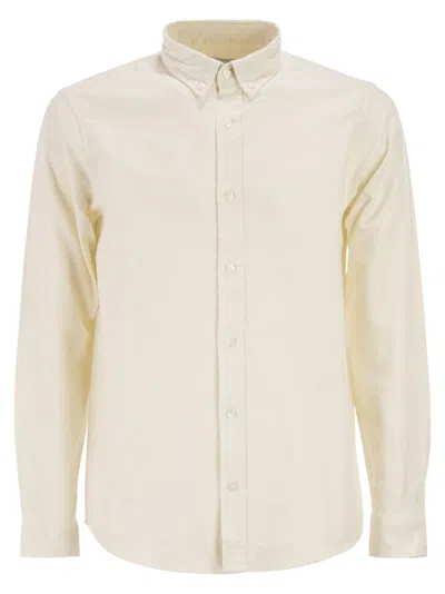 Carhartt Cotton Button-down Shirt In White