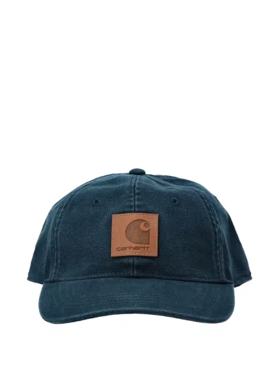Carhartt Cotton Cap In Blue