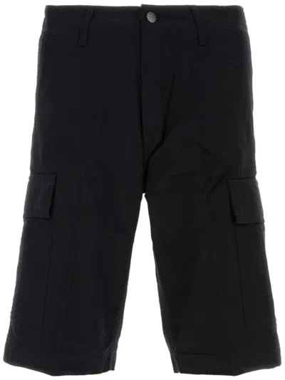 CARHARTT LOGO-PATCH CARGO SHORTS
