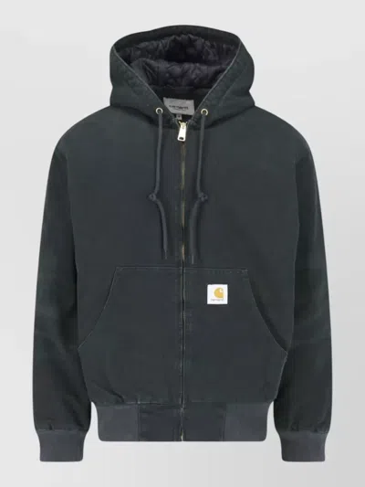 Carhartt Cotton Coat In Blue