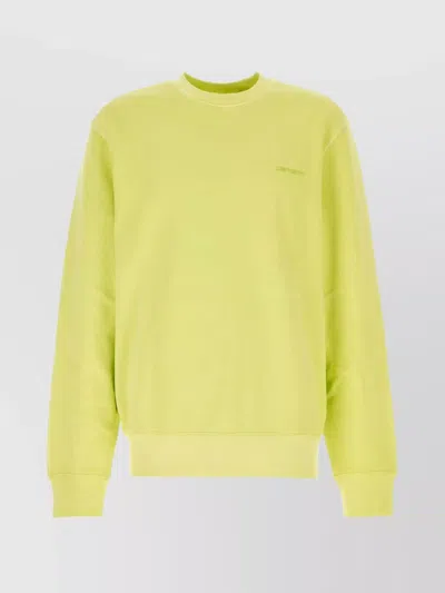 CARHARTT COTTON CREW NECK DUSTER SCRIPT SWEAT