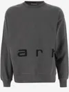 Carhartt Crew Neck Long Sleeves Cuffs And Hem In Grey