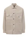Carhartt Veste Garrison Tonic Stone Dyed In Beige