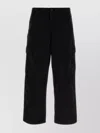 Carhartt Wip Pantalone Cole Cargo Lane Popelin In Black