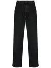 Carhartt Nash Dk Straight-leg Jeans In Black