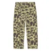 Carhartt Wip Main Camouflage Trousers In Green