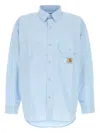 Carhartt Irwin Oversized Shirt In Blue