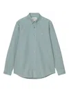 Carhartt Cotton Shirt In Green