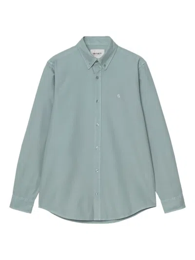 Carhartt Cotton Shirt In Green