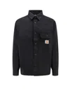 CARHARTT COTTON SHIRT JACKET WITH LOGO PATCH