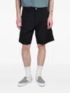 Carhartt Wip Double Knee Shorts In Black