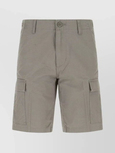 Carhartt Cotton Shorts For Aviation Enthusiasts In Grey