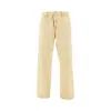 Carhartt Og Single Knee Printed Straight-leg Organic Cotton-canvas Trousers In Neutral