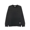 Carhartt Hudson Black Sweatshirt In Black