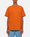 Carhartt Short-sleeved T-shirt In Orange