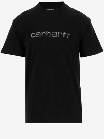 CARHARTT COTTON T-SHIRT WITH LOGO
