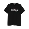 Carhartt Label Script Print T-shirt In Black