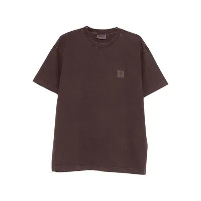 Carhartt Cotton T Shirts In Purple