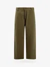 Carhartt Cotton Trouser With Back Logo Patch