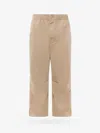 Carhartt Wip Mens Landon Canvas Loose Tapered-fit Trousers In Neutral