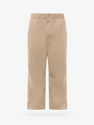 CARHARTT COTTON TROUSER WITH LOGO PATCH
