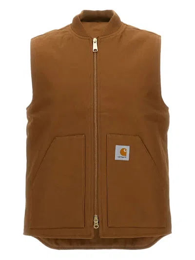 CARHARTT COTTON ZIP-UP GILET