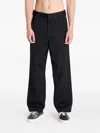 Carhartt Craft Belt-loops Trousers In Black