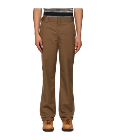 Carhartt Brown Craft Trousers In 2y02 Chocolate