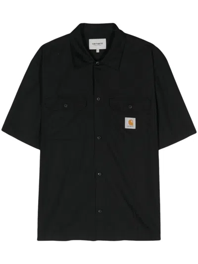 Carhartt Craft Shirt Men Black In Cotton