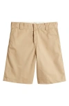 Carhartt Man Shorts & Bermuda Shorts Beige Size 33 Organic Cotton In Sable Rinsed