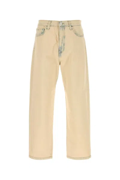 Carhartt Cream Denim Landon Jeans In Multi