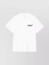 Carhartt Mens White / Blue Wiptopia Embroidered Cotton T-shirt In White