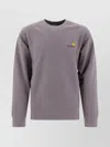 Carhartt American Script Sweatshirt In Grey