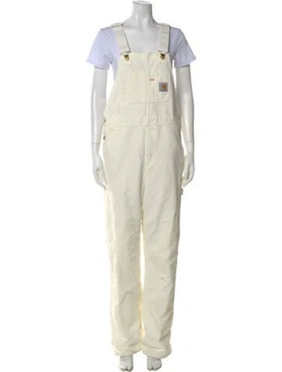 Pre-owned Carhartt Crew Neck Overalls In Neutrals