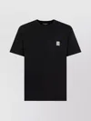 Carhartt Man T-shirt Midnight Blue Size Xl Cotton In Black