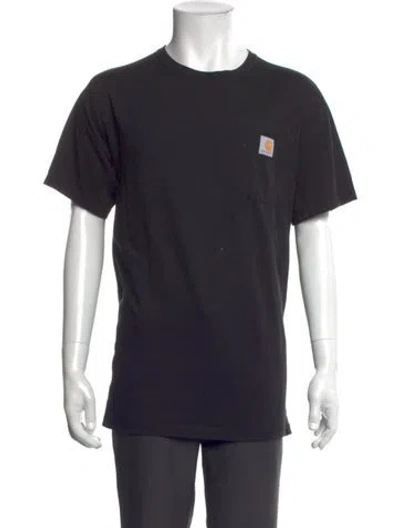 Pre-owned Carhartt Crew Neck Short Sleeve T-shirt In Blue