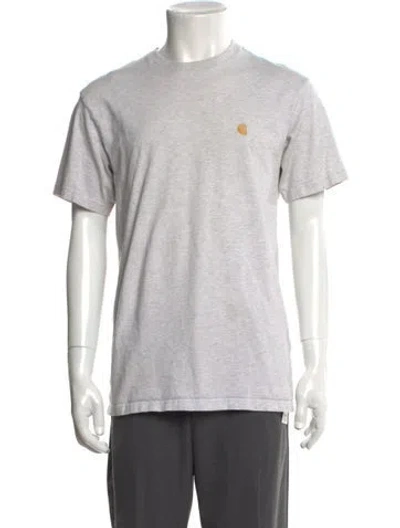 Pre-owned Carhartt Crew Neck Short Sleeve T-shirt In Grey