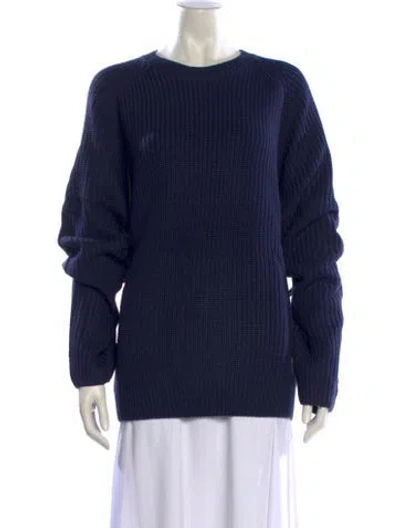 Pre-owned Carhartt Crew Neck Sweater W/ Tags In Blue