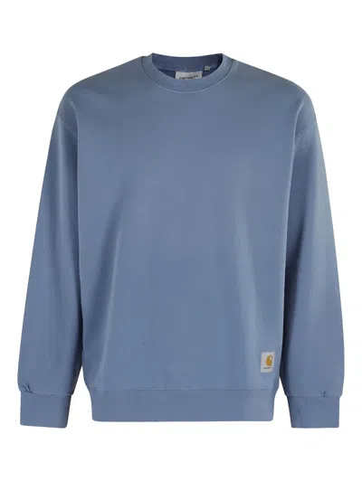 Carhartt Crew-neck Sweatshirt In Blue