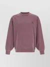 Carhartt Crew Neck Sweatshirt With Ribbed Cuffs And Hem In Neutral
