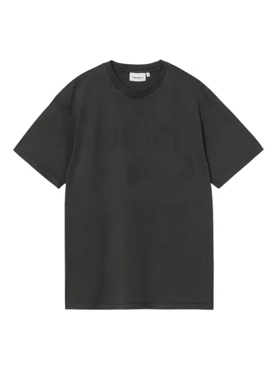 Carhartt Crew-neck T-shirt In Gray