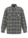 Carhartt Overshirt Jacket With Plaid Pattern And Pockets In Multi