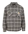 Carhartt Cronyn Shirt Jac Cotton/polyester Twill Jackets Multicolor In Black