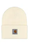 Carhartt Wip White Acrylic Watch Hat In White