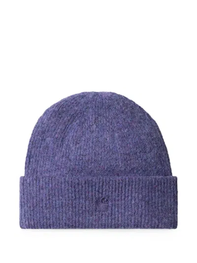 Carhartt Curtis Beanie Hat In Purple