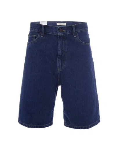 CARHARTT DARK BLUE SOLID SHORT