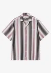 Carhartt Short Sleeves Striped Pattern Shirt In Multi