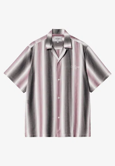 CARHARTT DASHNER SHORT-SLEEVED STRIPE SHIRT