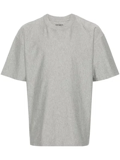 Carhartt Dawson Cotton T-shirt In Grey